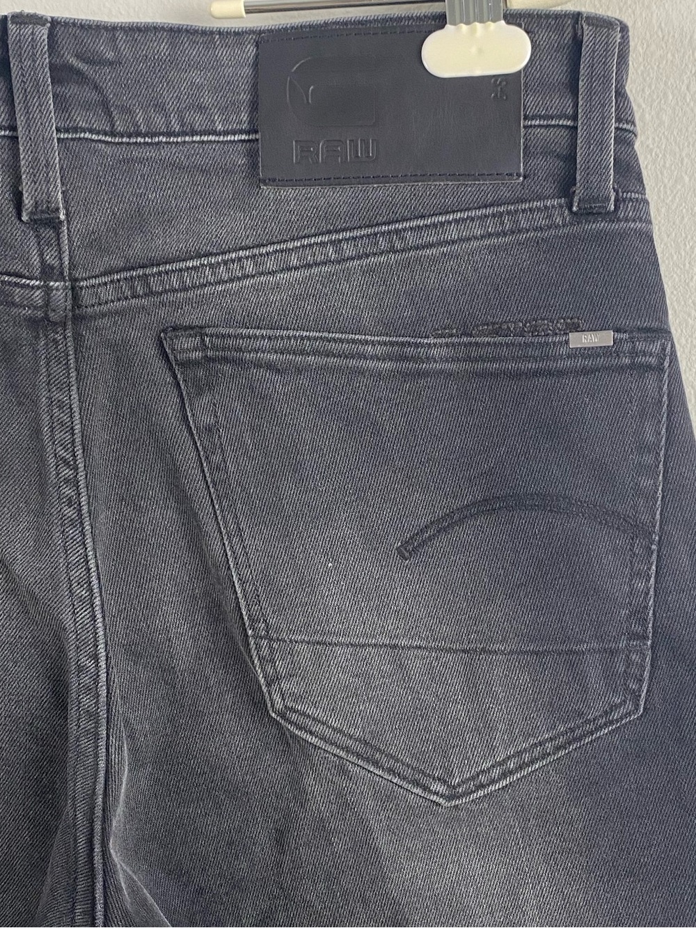 G-Star Raw 3301 Straight Tapered Jean | Black/Gray Wash - Picture 9 of 16